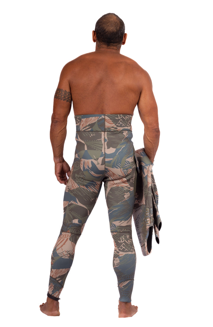 Men’s Hawaiian Brushstroke Spearfishing 1.5mm Wetsuit