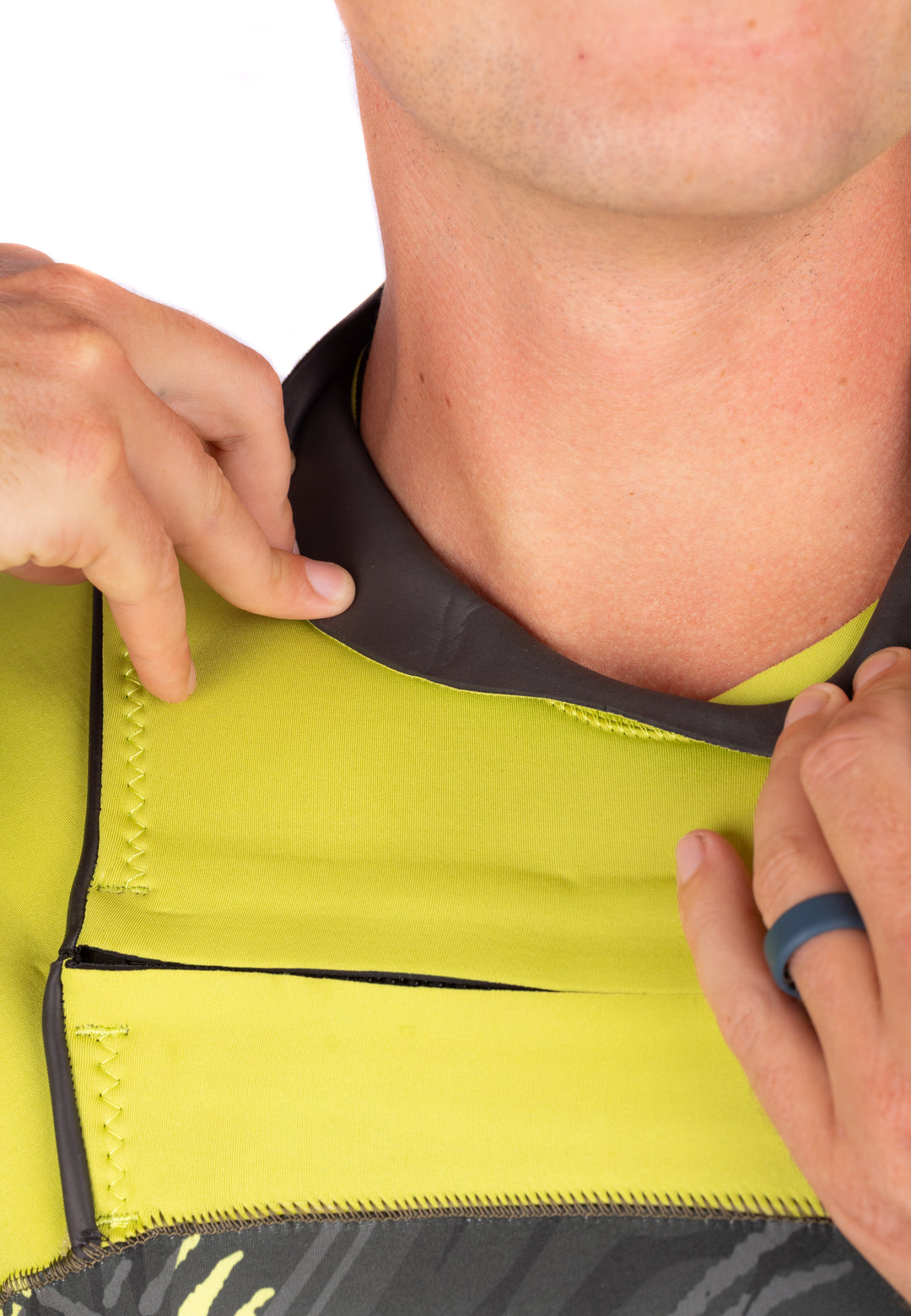 Men's Lime Fishbone Impact 5/4 Steamer