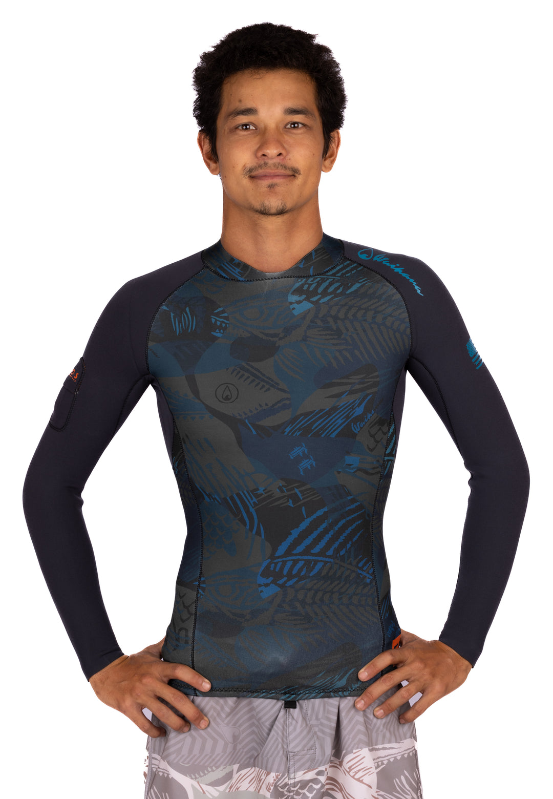 Men's Field Ethos Rear-zip Surf Top