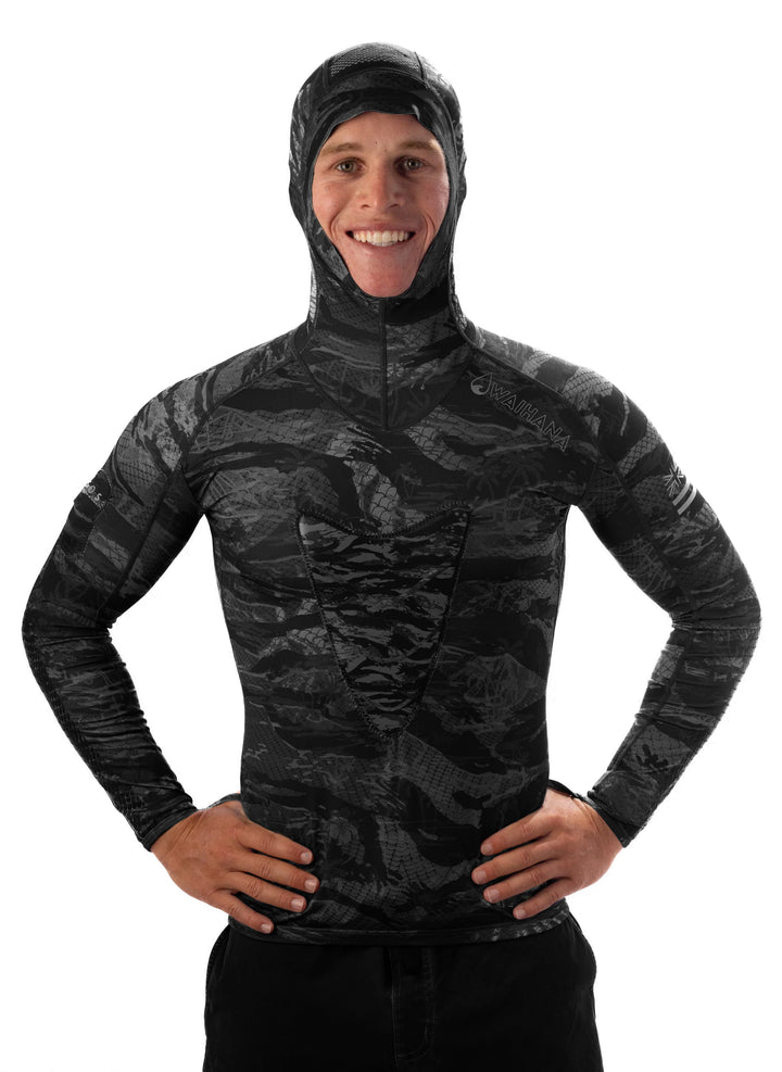 Tropicam Black Rashguard