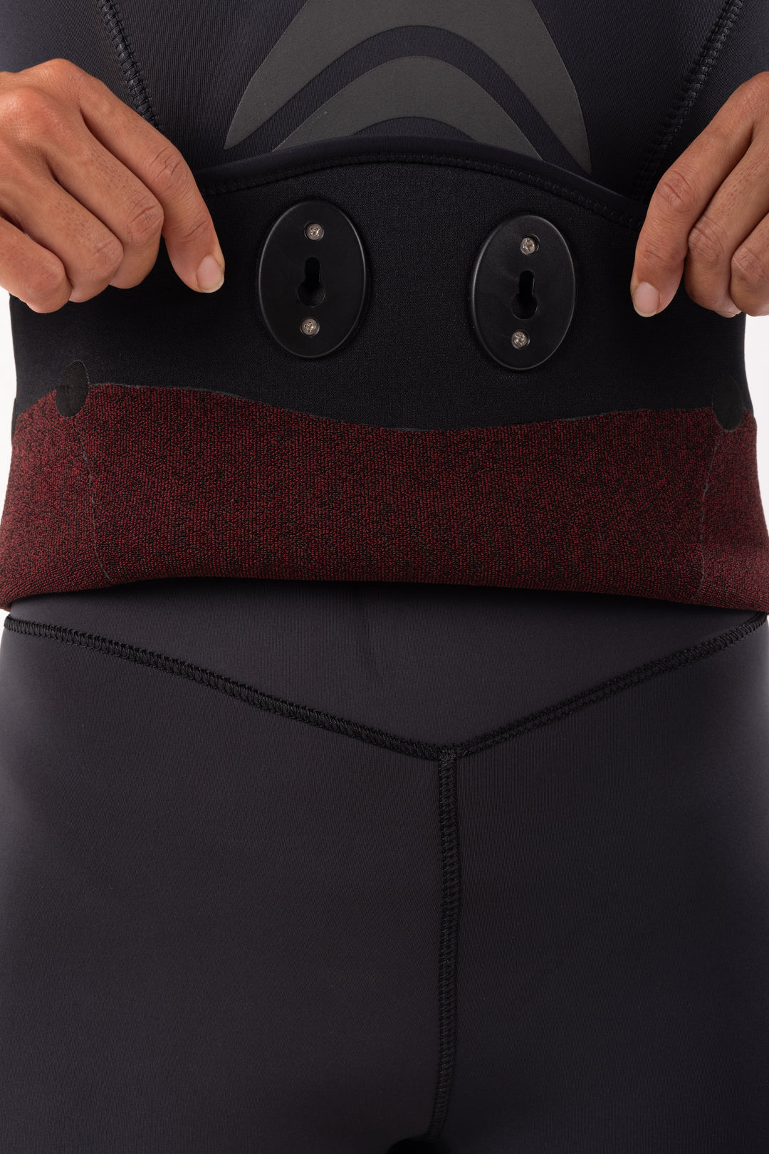 Close-up of the waist area of the Waihana Women&